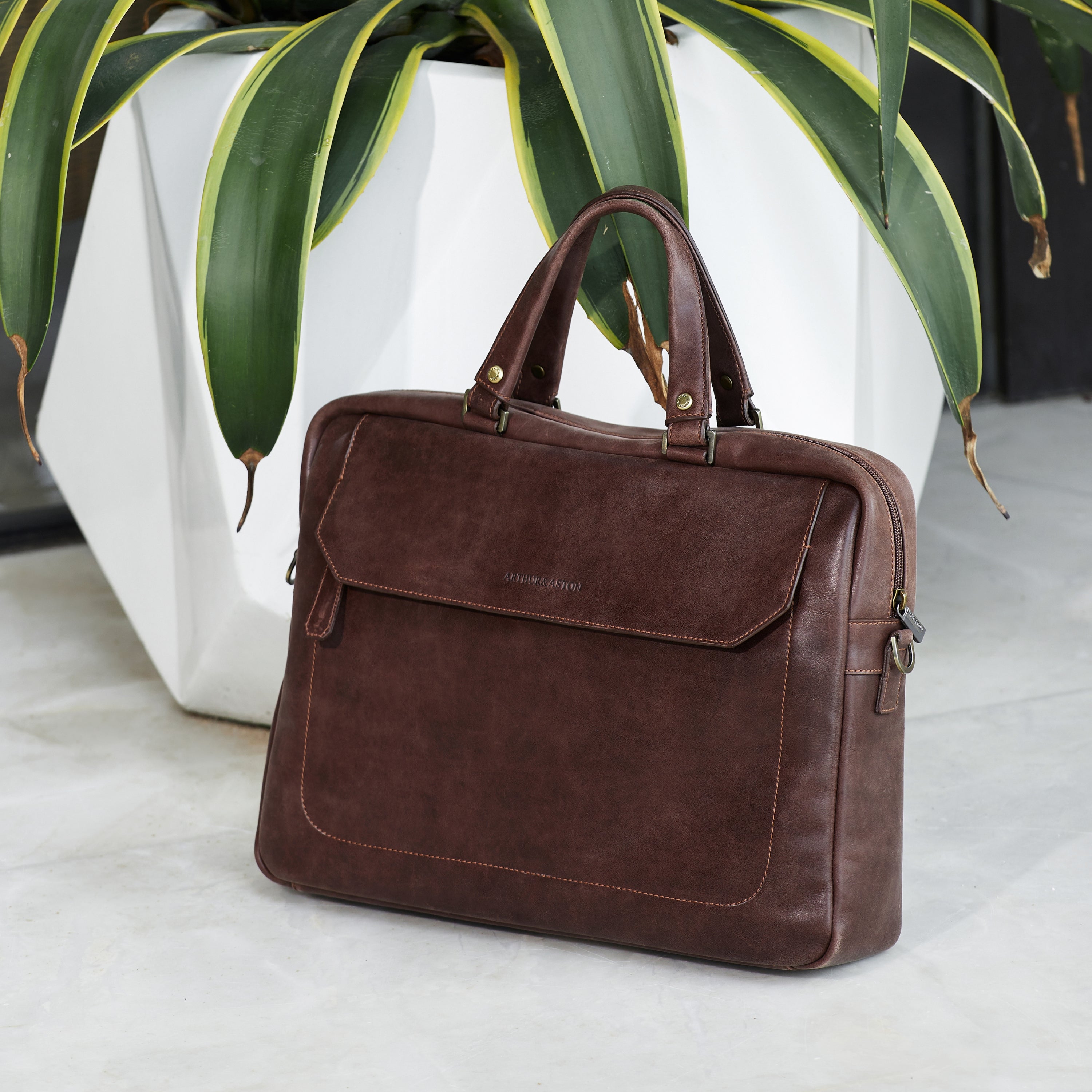Martin Leather Briefcase