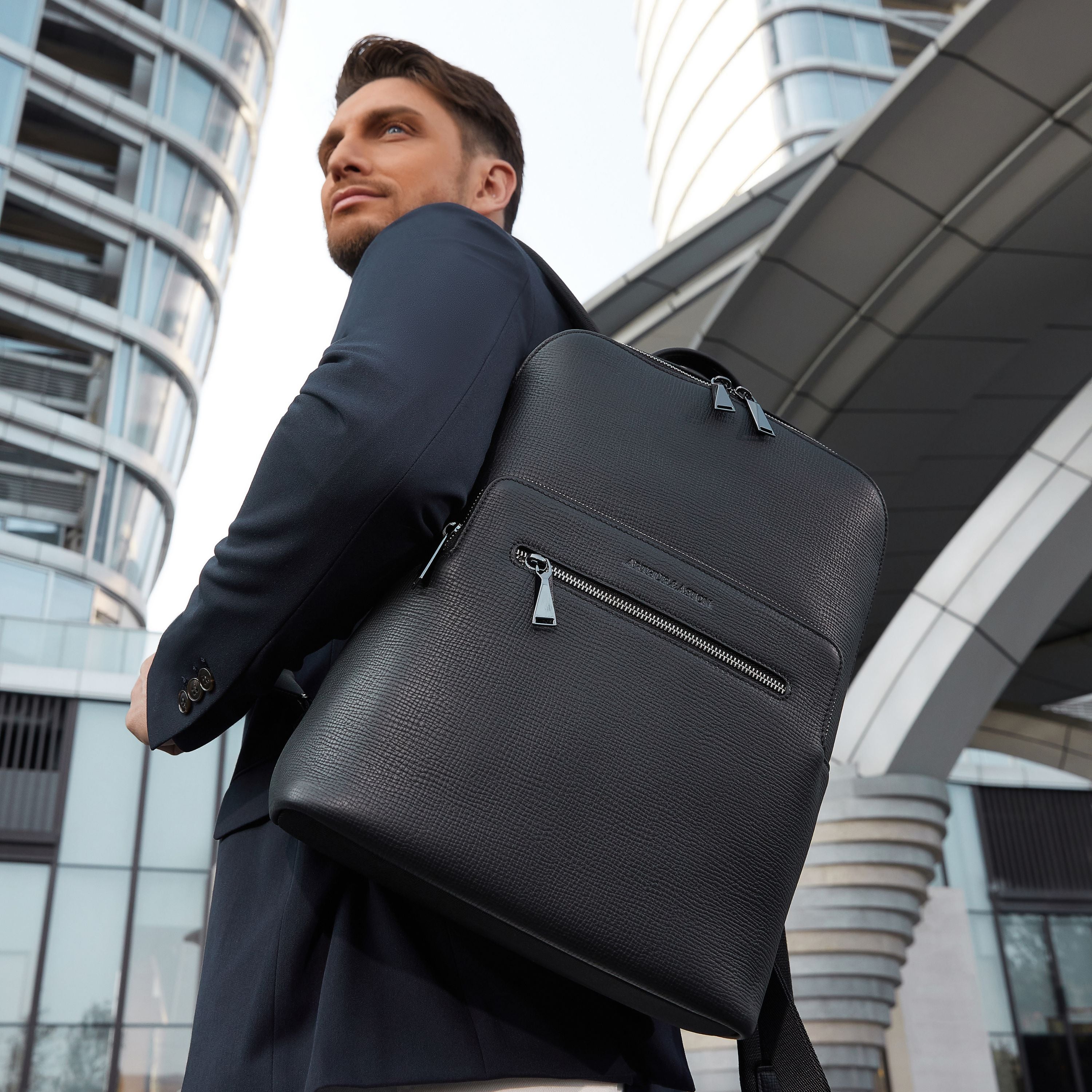 Lewis Leather Backpack 