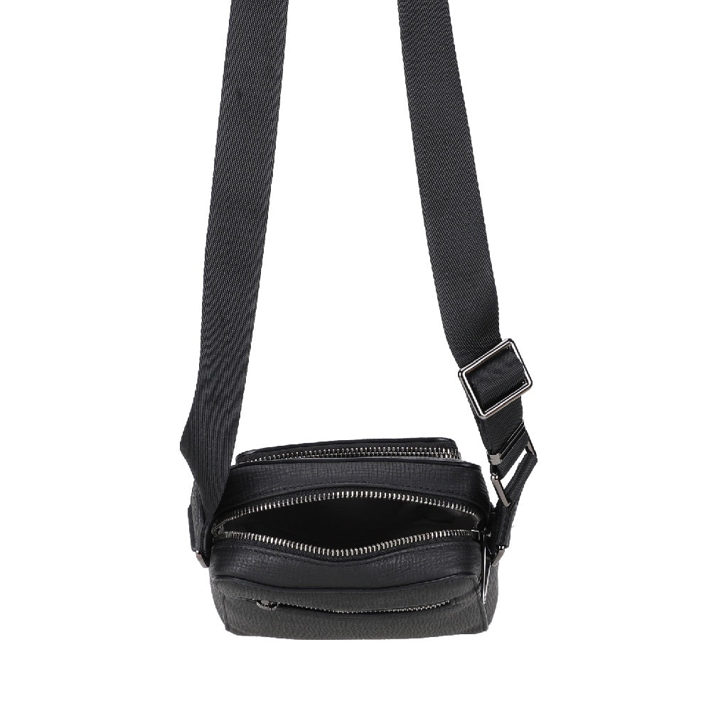 Lewis Leather Crossbody Bag 