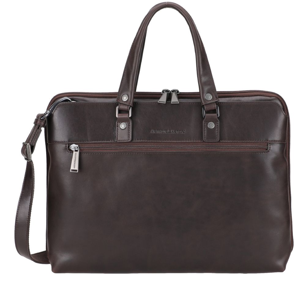 Large Cosmo leather computer bag