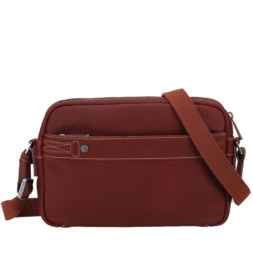 Small Black Leather Satchel