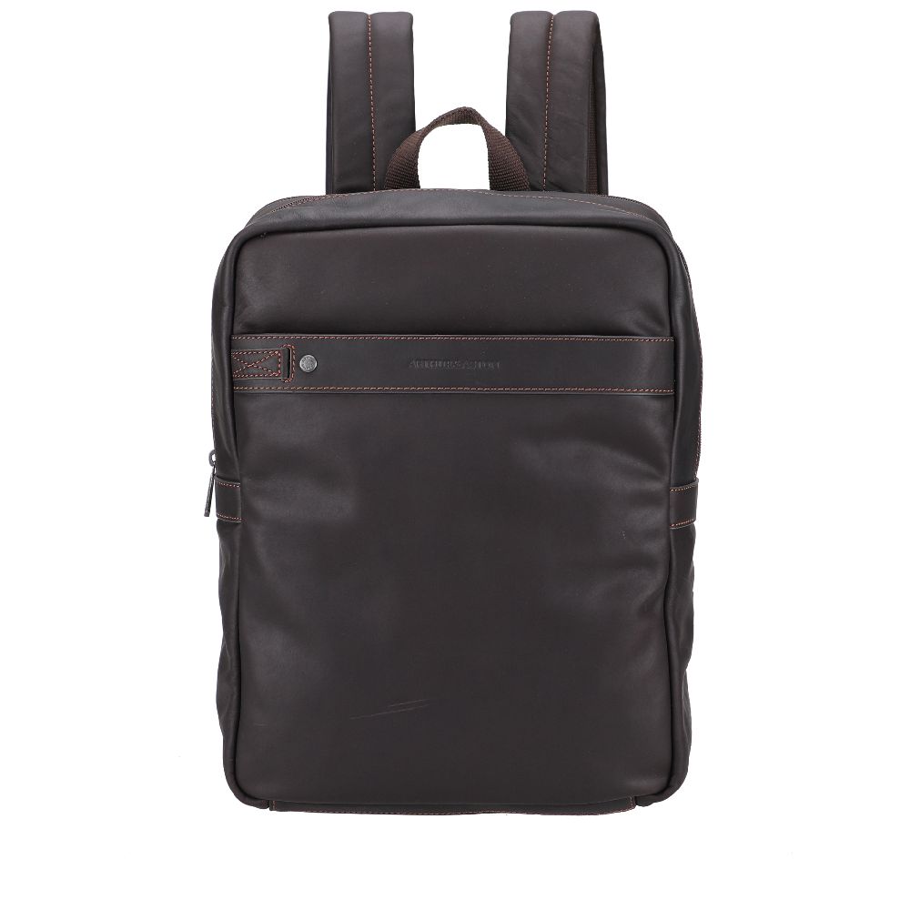 Black Leather Backpack