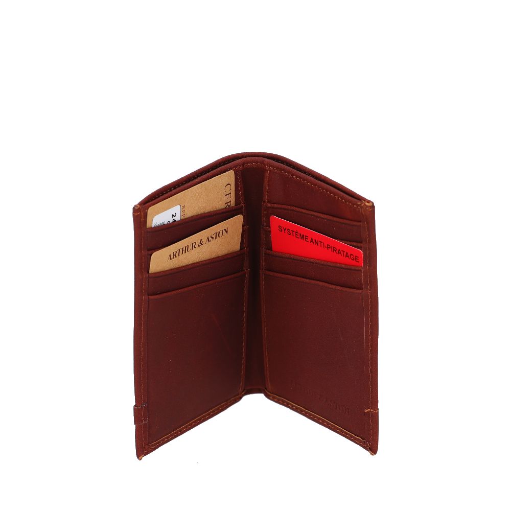 Black Leather Card Holder