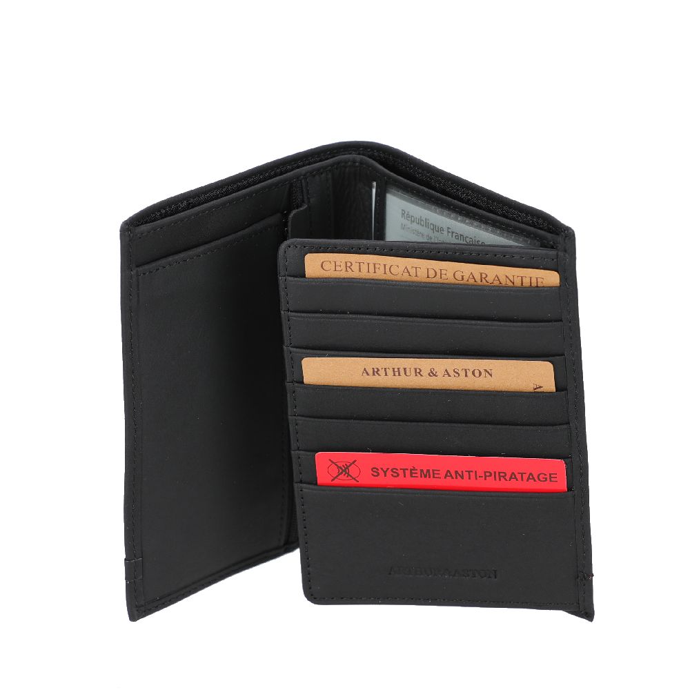 Black Leather Wallet