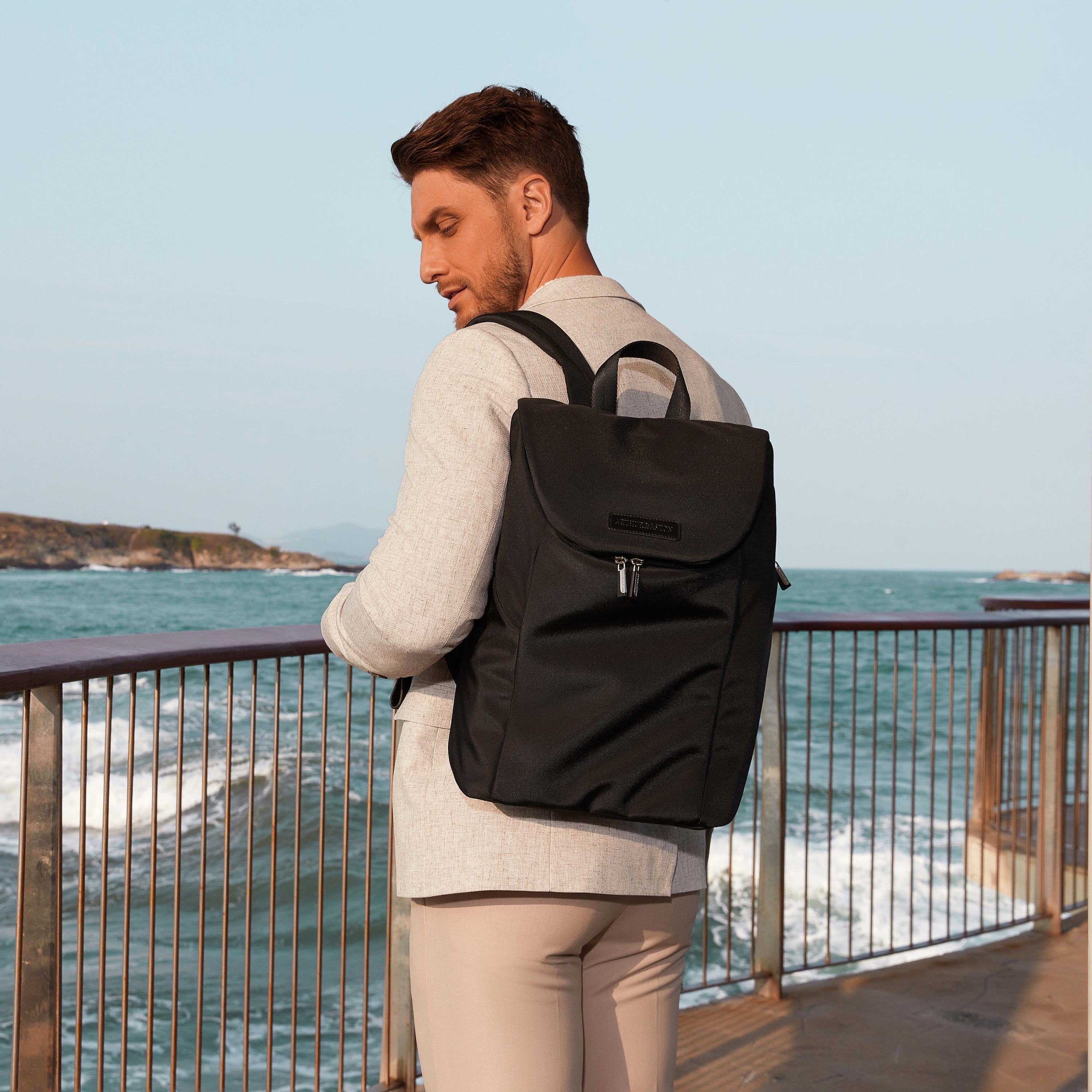 Teddy canvas backpack