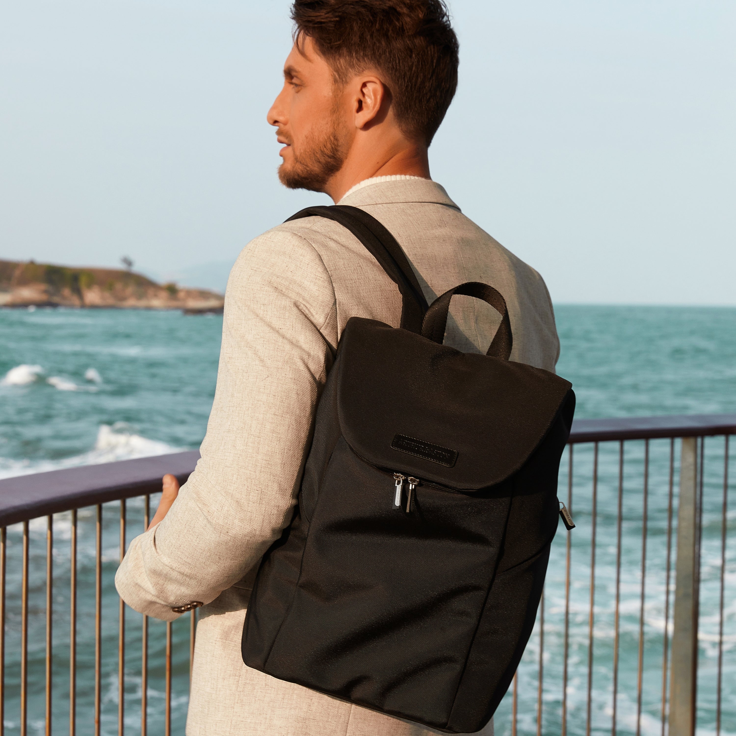 Teddy canvas backpack