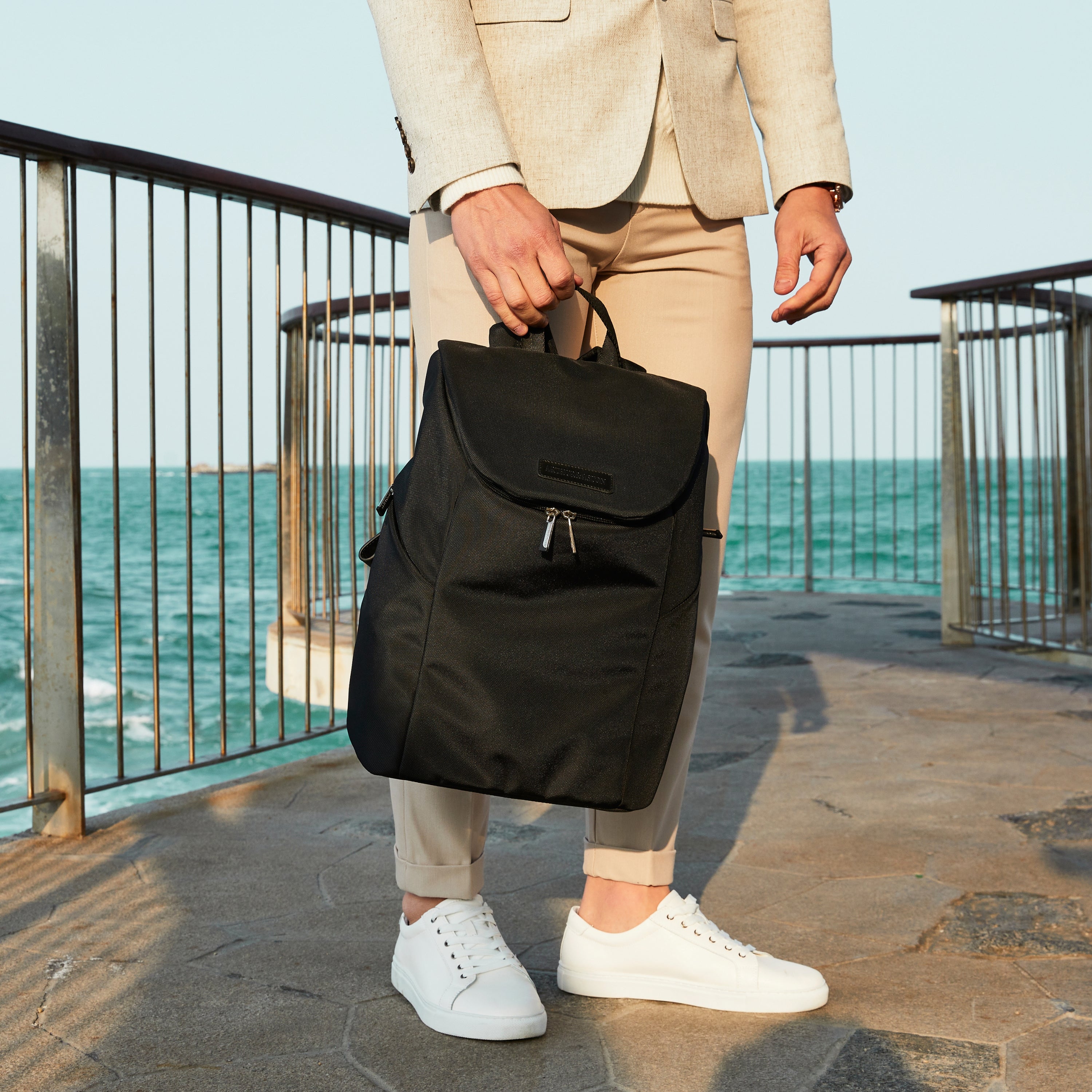 Teddy canvas backpack