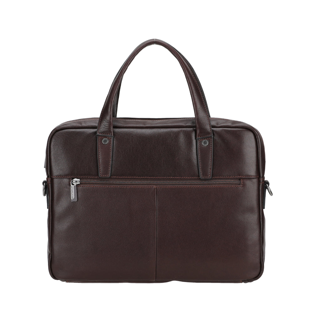 g*y様 新品未使用、自宅保管COACH A4版　レザー ノートパッドブラウン Léon leather document holder 2428-01