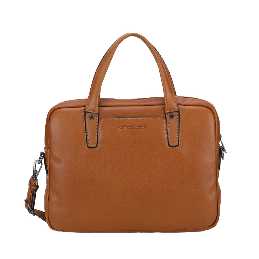 g*y様 新品未使用、自宅保管COACH A4版　レザー ノートパッドブラウン Léon leather document holder 2428-01