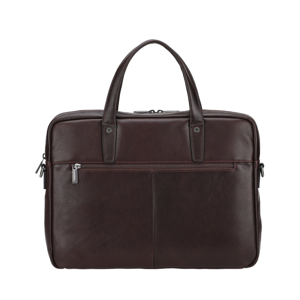 Large Leon leather document holder 2428-02