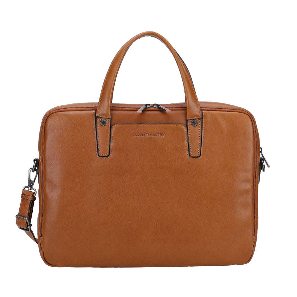 Large Leon leather document holder 2428-02