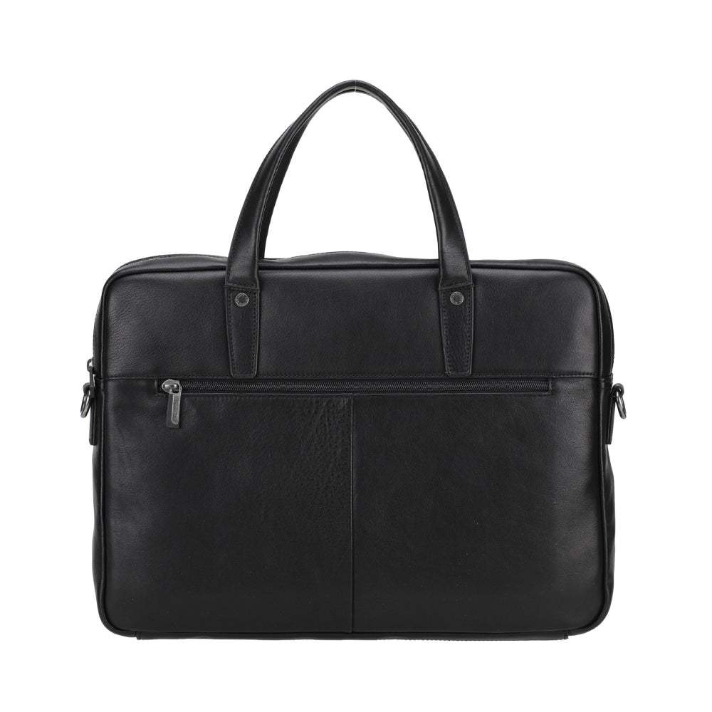Large Leon leather document holder 2428-02