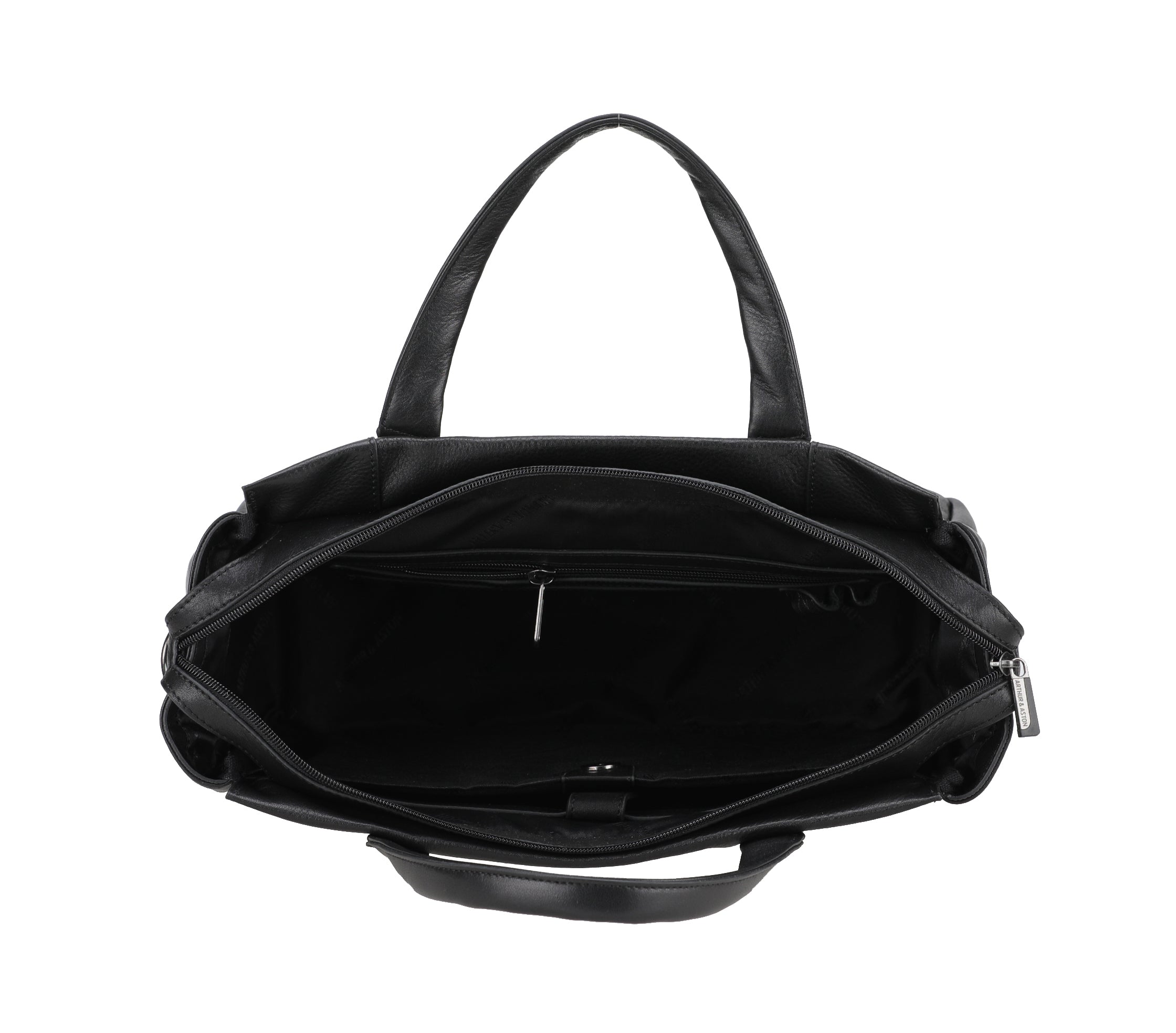 Leon Leather Briefcase Bag