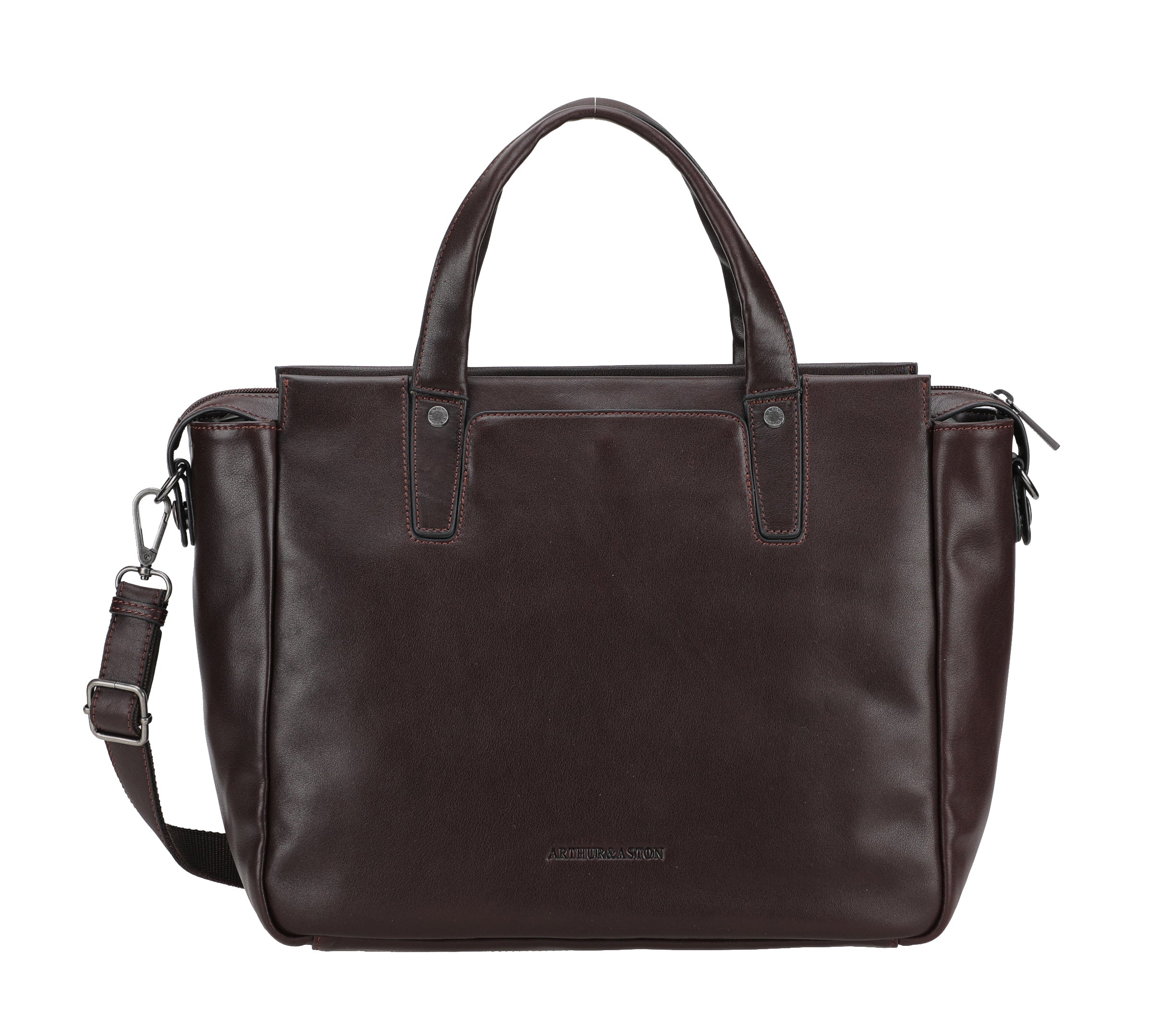 Leon Leather Briefcase Bag
