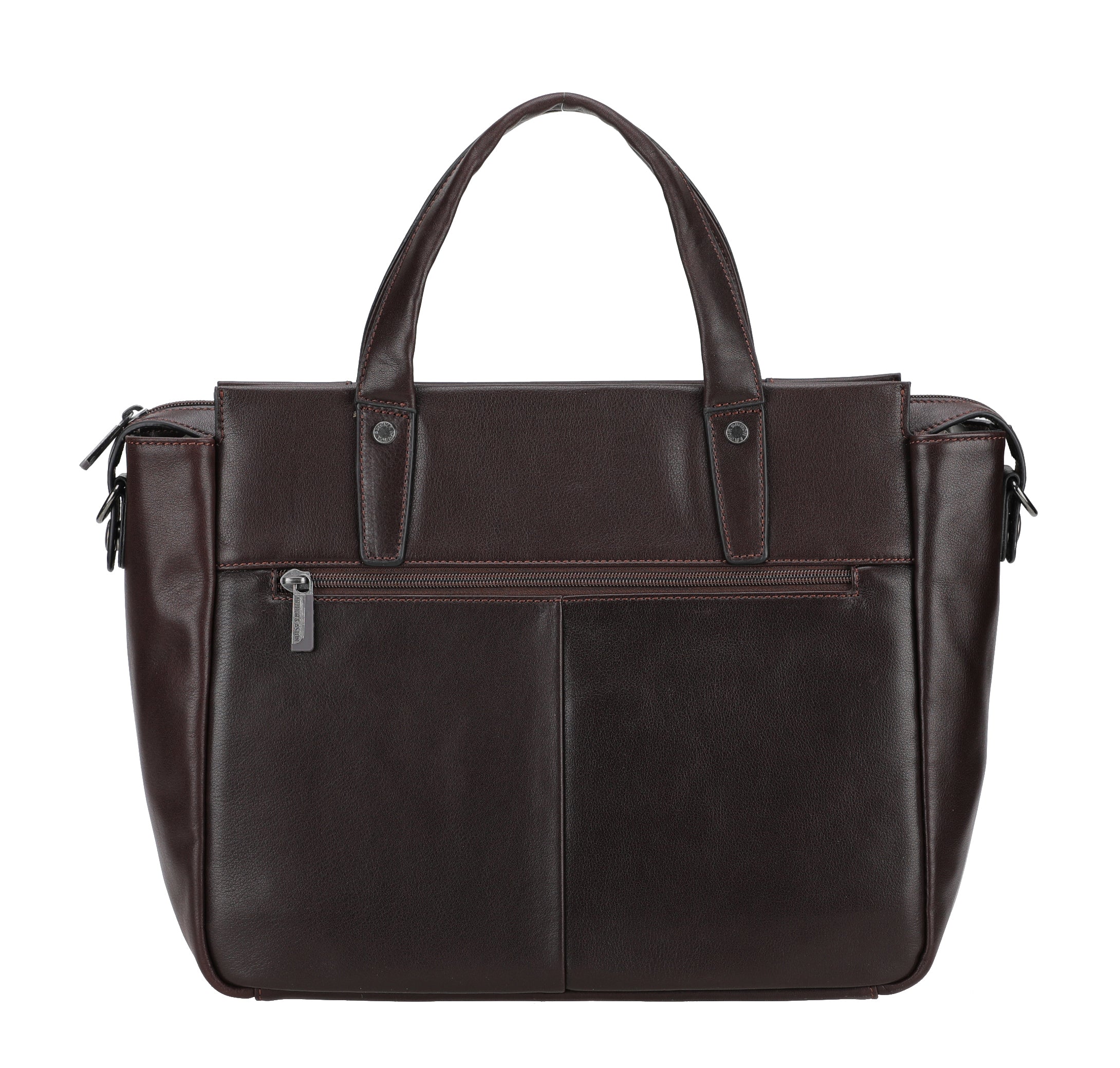 Leon Leather Briefcase Bag