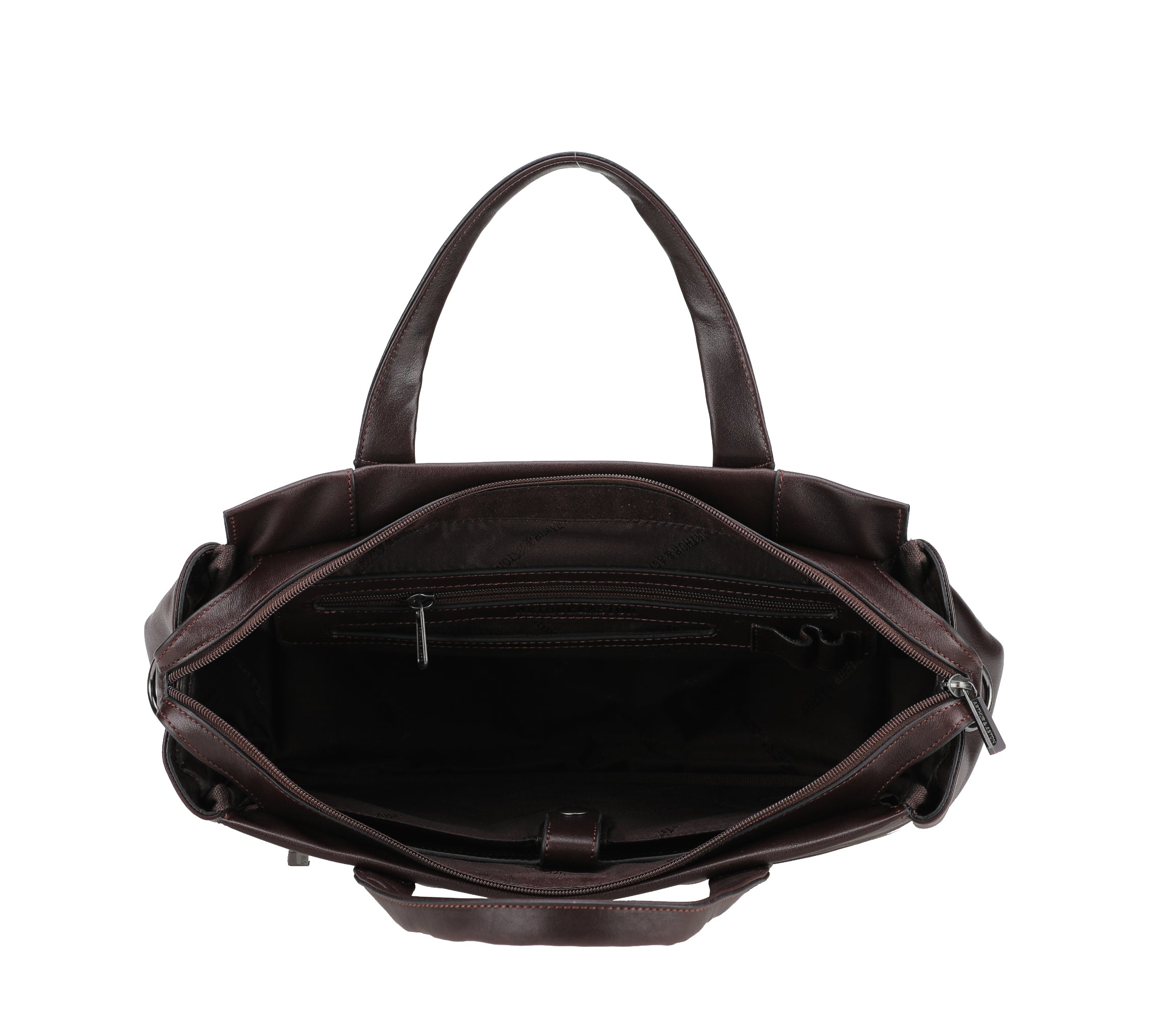 Leon Leather Briefcase Bag