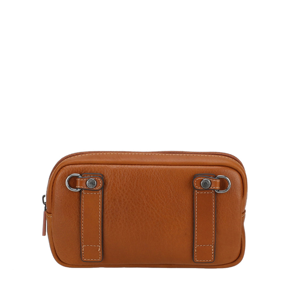 Léon leather belt pouch