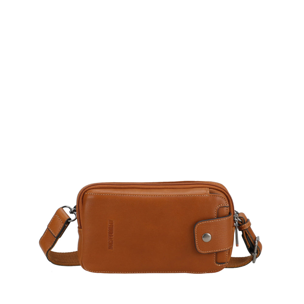 Léon leather belt pouch