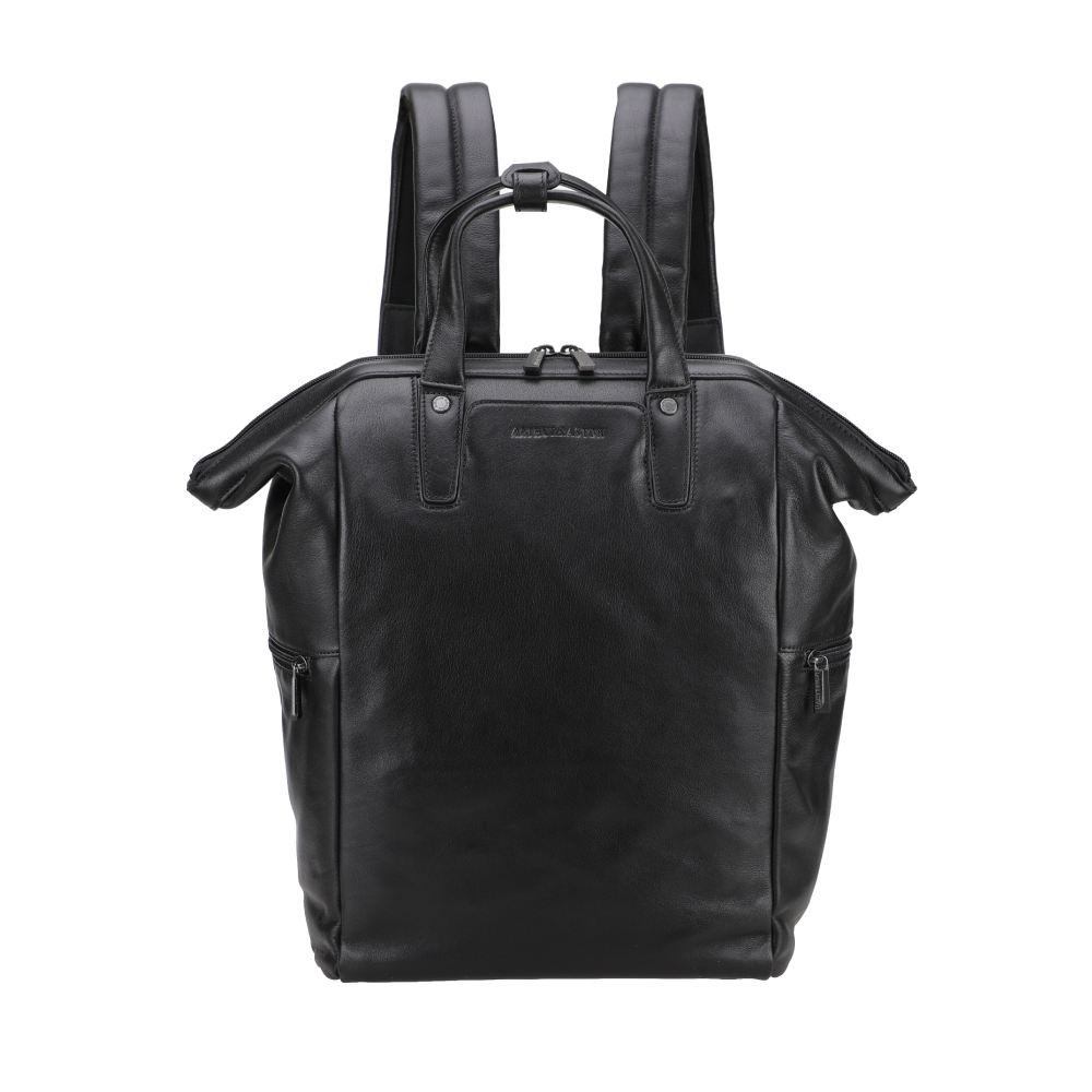 24 leather backpack Large leather backpack Léon 2428-14