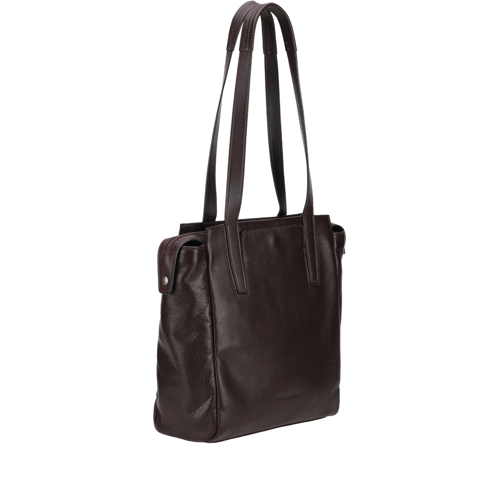 Sac porté-épaule M Léon cuir