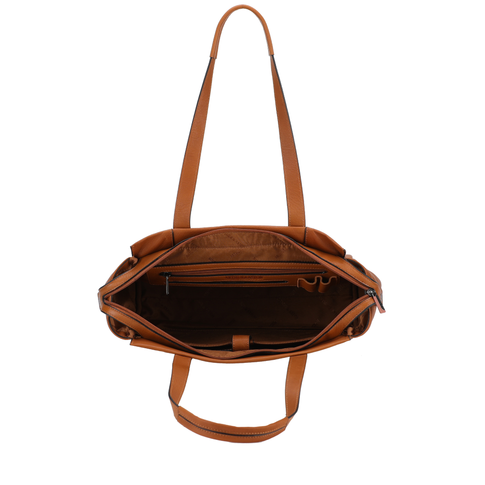 Sac porté-épaule L Léon Cuir