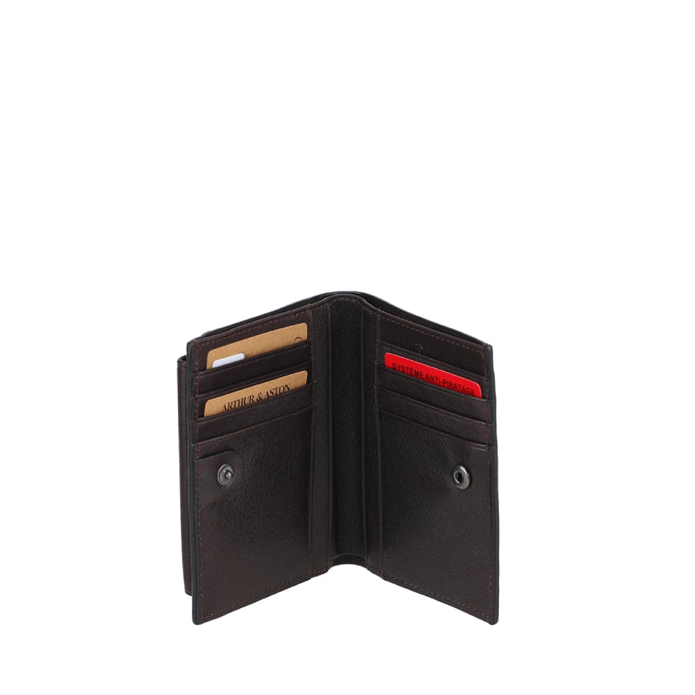 Porte-cartes fermé Cuir Léon