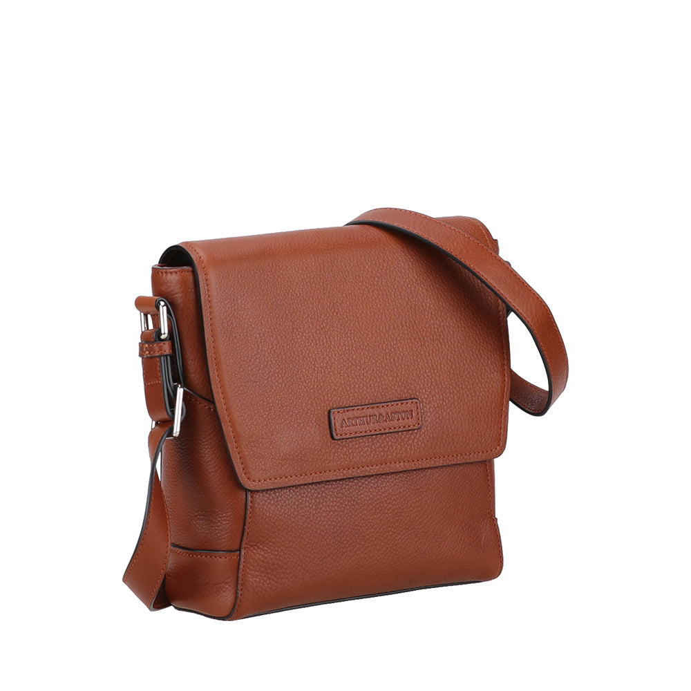 Sac travers à rabat en cuir José