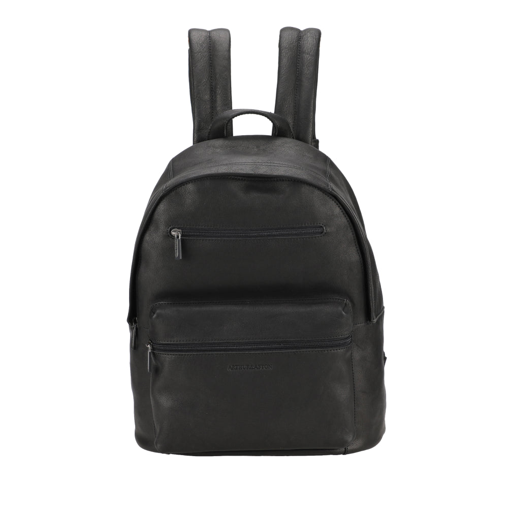 Rounded M leather backpack Rory 2511-08