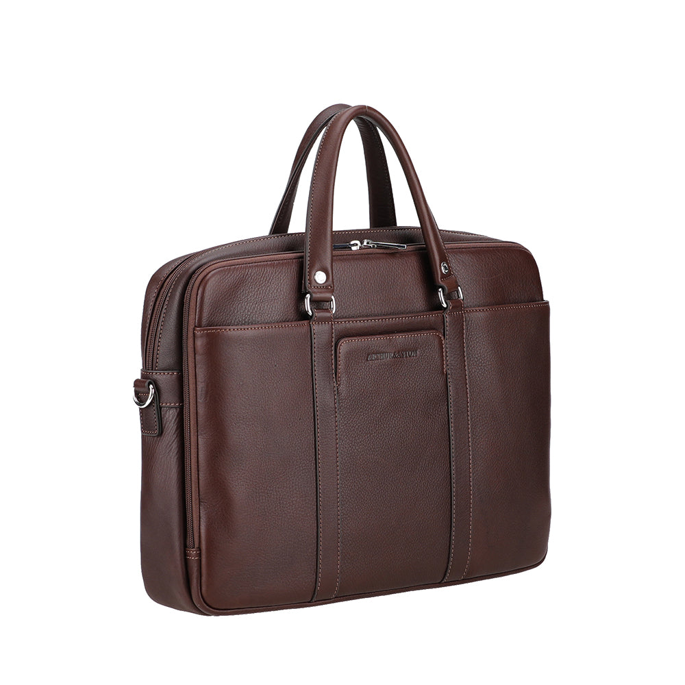 Double Compartment Document Holder Angel Leather