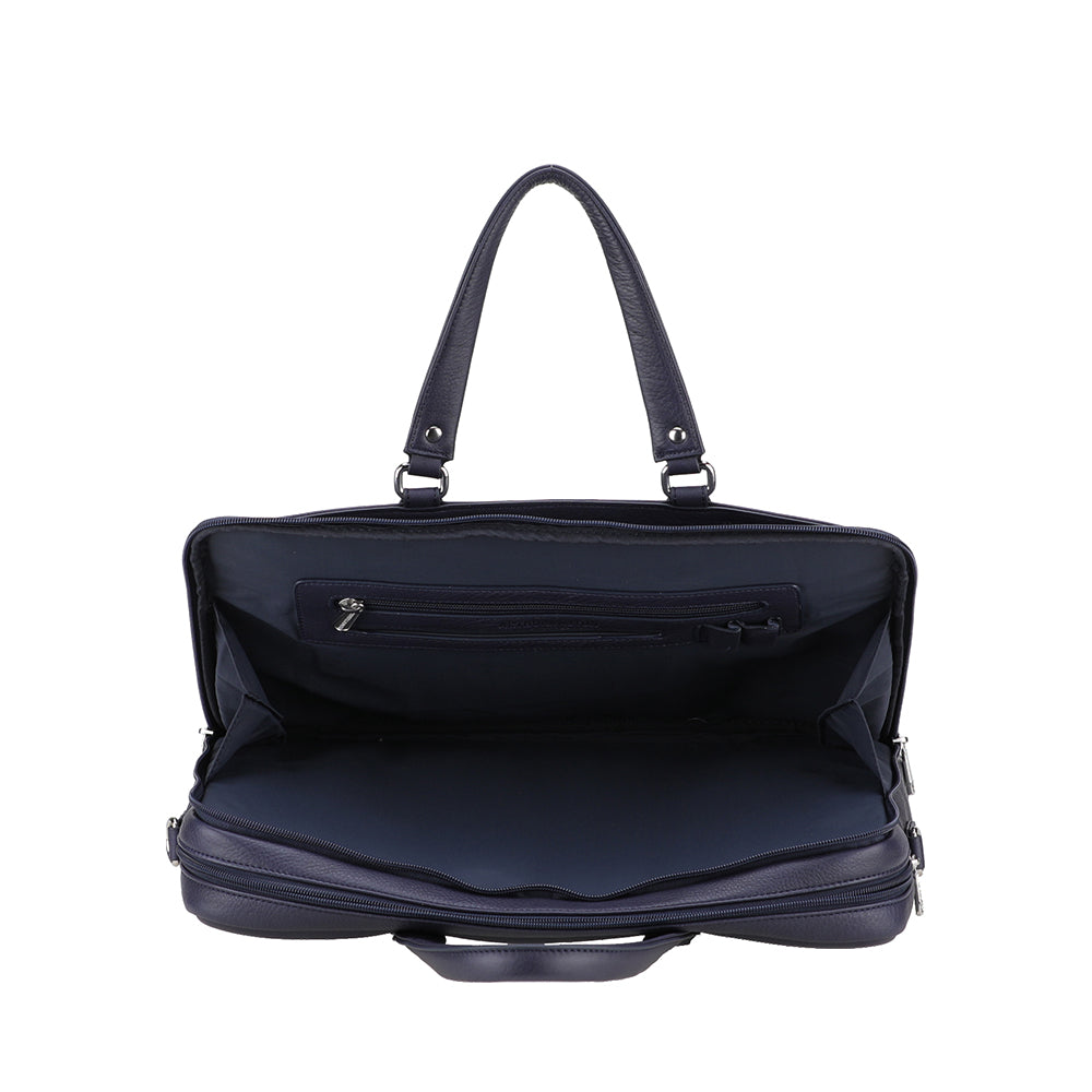 Double Compartment Document Holder Angel Leather