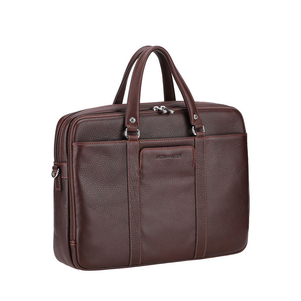 Double Compartment Document Holder Angel Leather