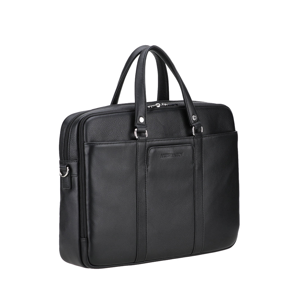 Double Compartment Document Holder Angel Leather