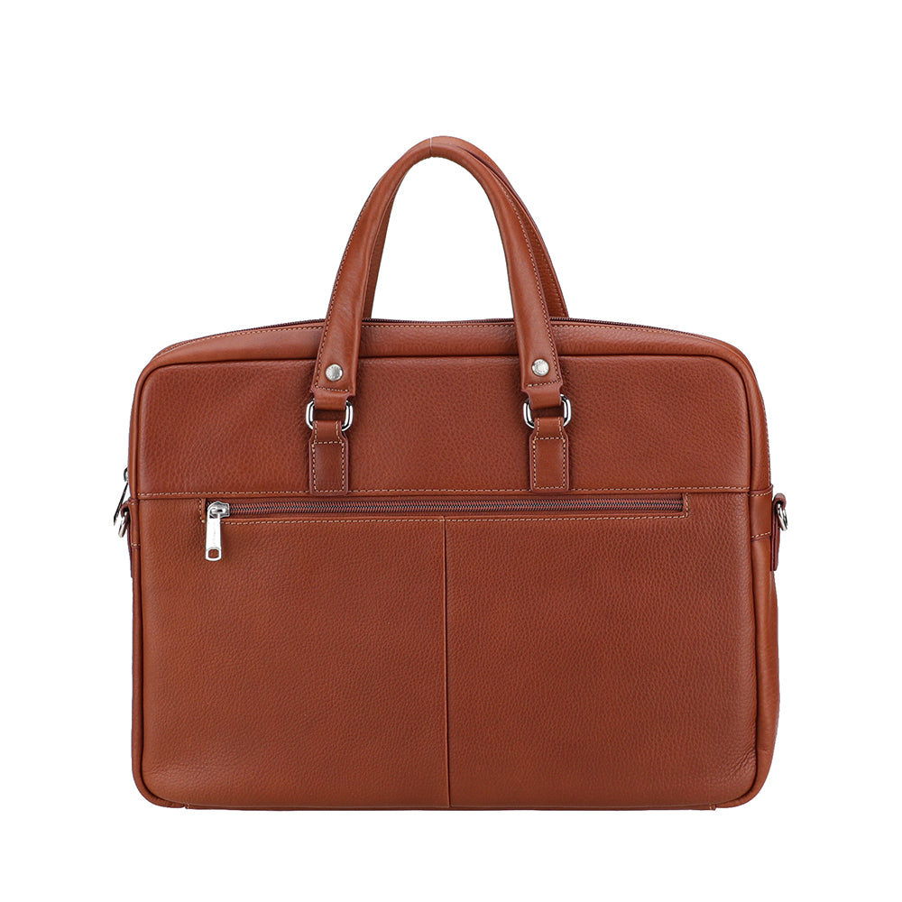 Large Angel leather document holder – double compartment and