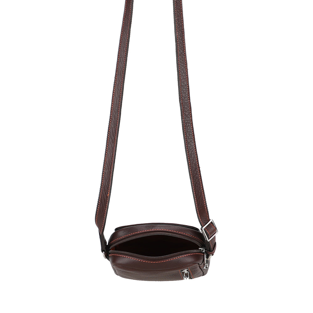 Petit Sac Travers Ange Cuir