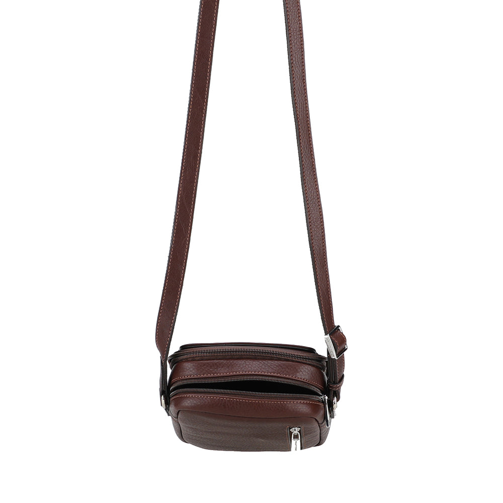 Moyen Sac Travers Ange Cuir