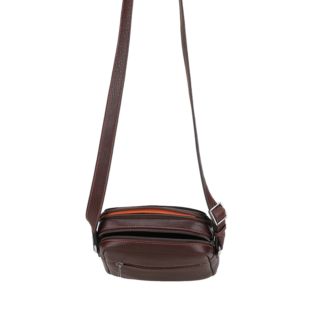 Grand Sac Travers Ange Cuir
