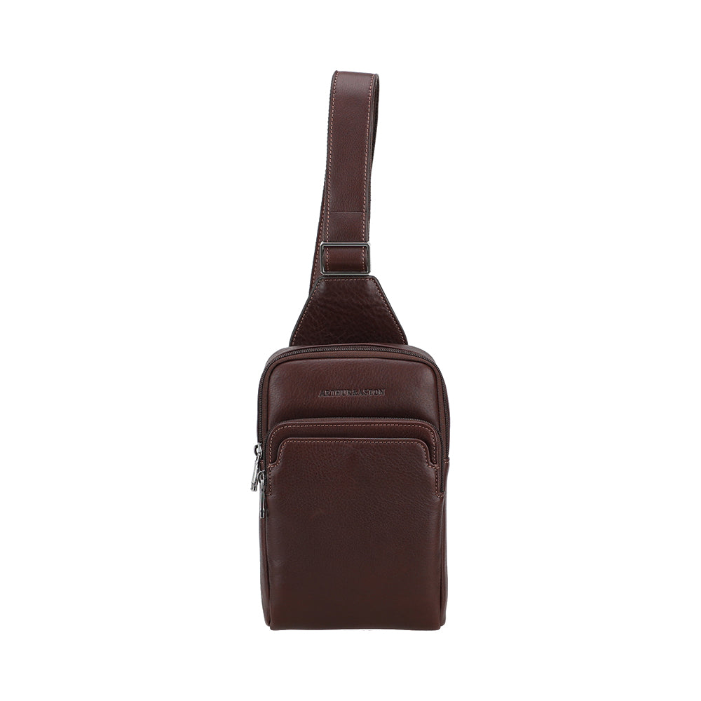 Grand body bag Ange Cuir