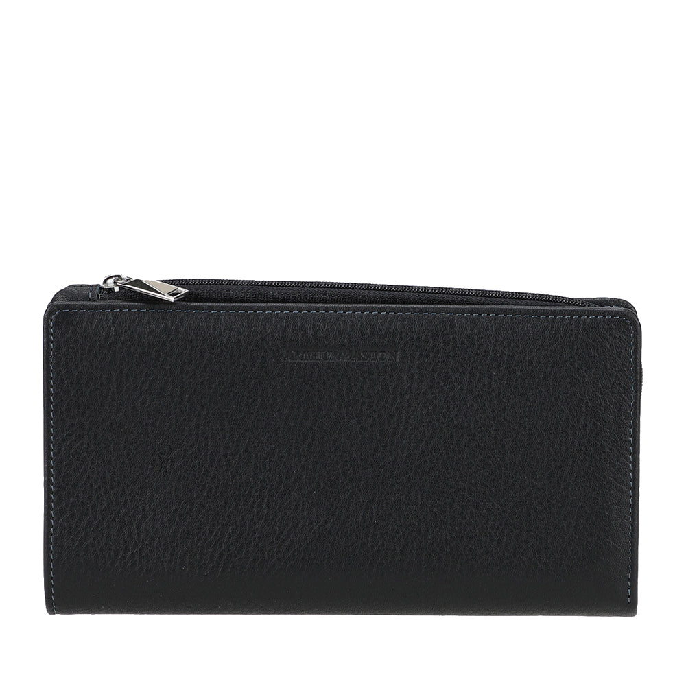 Portefeuille cuir grand modèle Ange