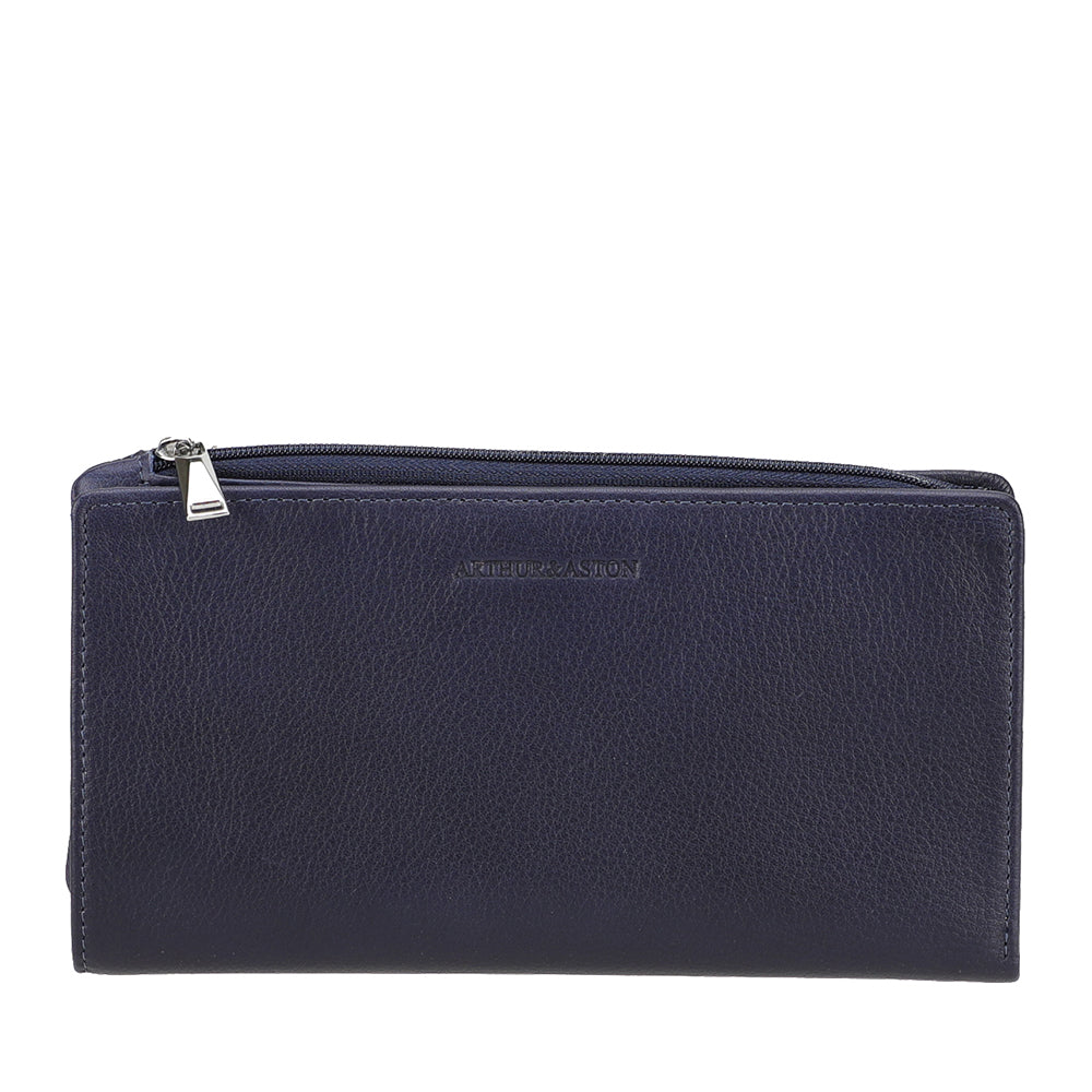 Portefeuille cuir grand modèle Ange