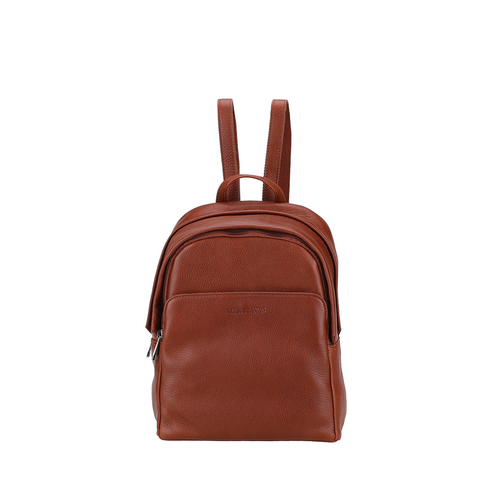 aston leather small leather backpack Small unisex Ange leather backpack – compact and elegant