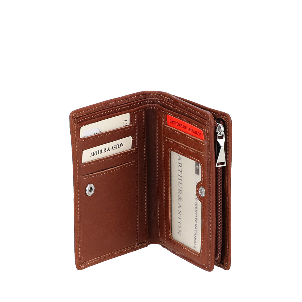 Portefeuille Ange en cuir