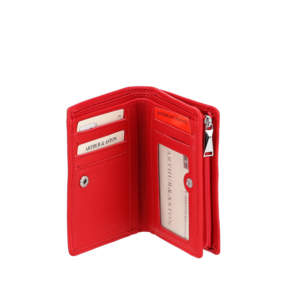 Portefeuille Ange en cuir