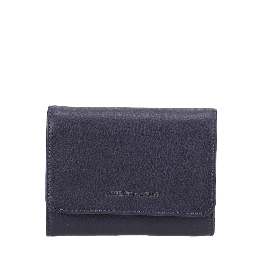 Porte-monnaie et cartes en cuir Ange