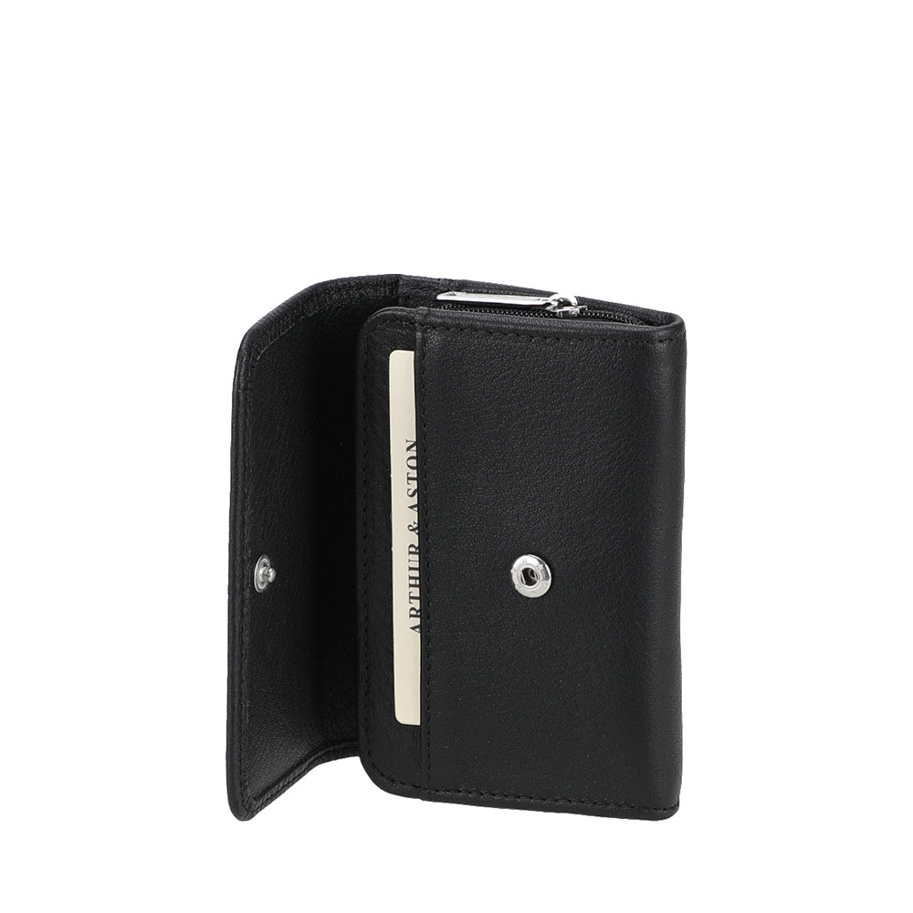 Petit Porte-monnaie pression Ange en cuir