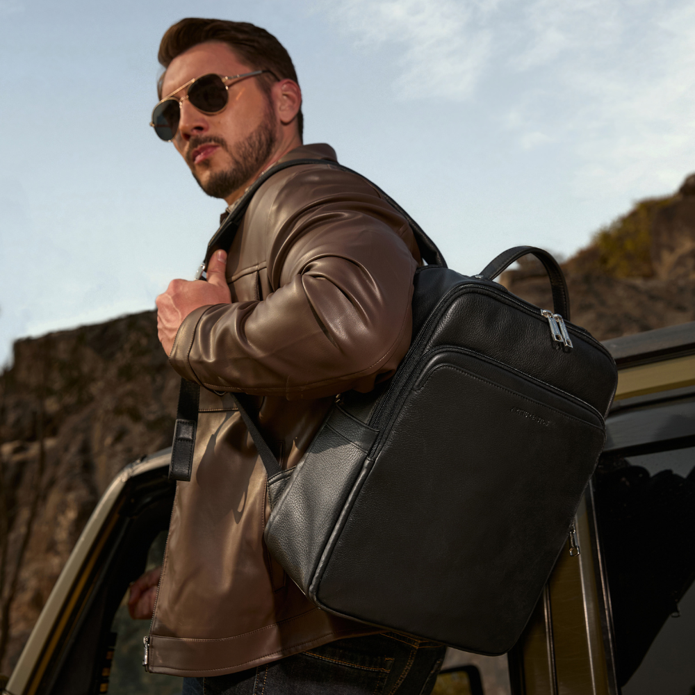 Grand sac à dos Ange Cuir