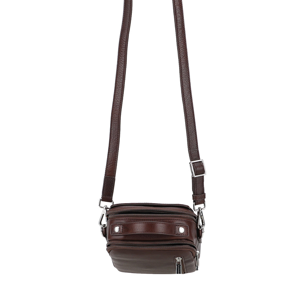 Petite Sacoche Ange Cuir