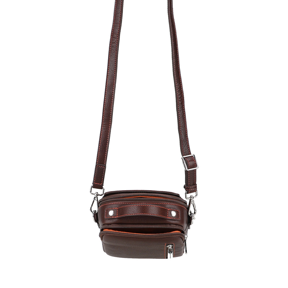 Petite Sacoche Ange Cuir