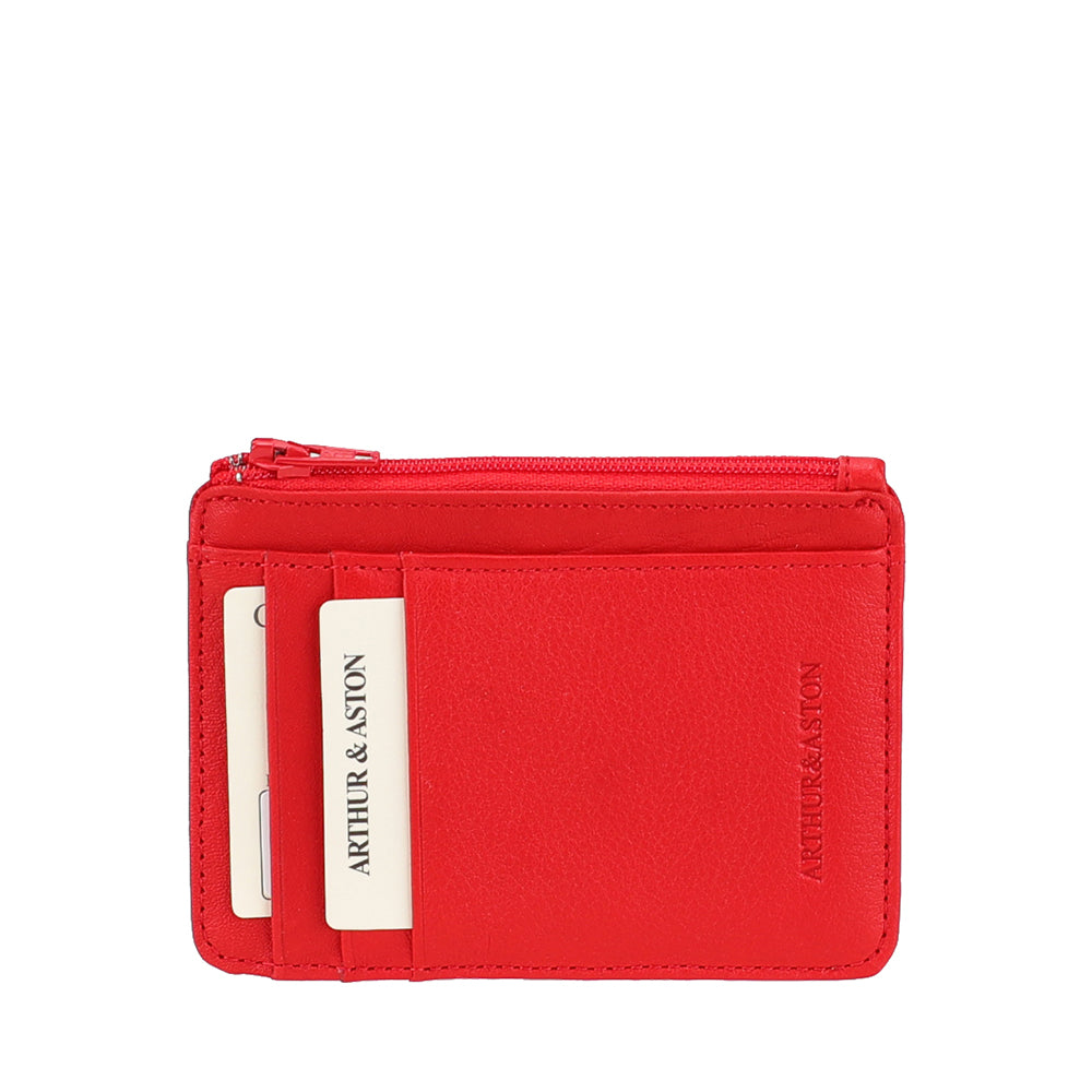 Petit Porte-cartes et monnaie Cuir Ange