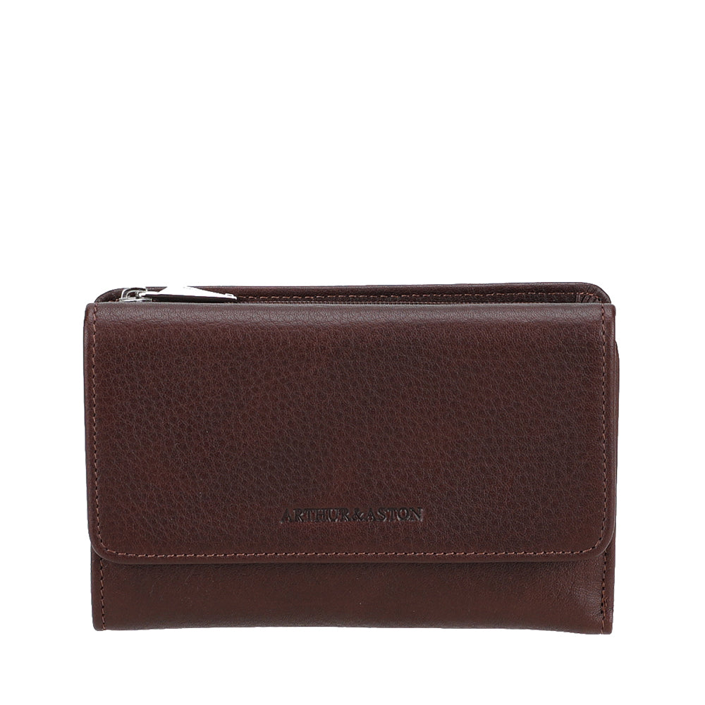 Portefeuille compact cuir Ange