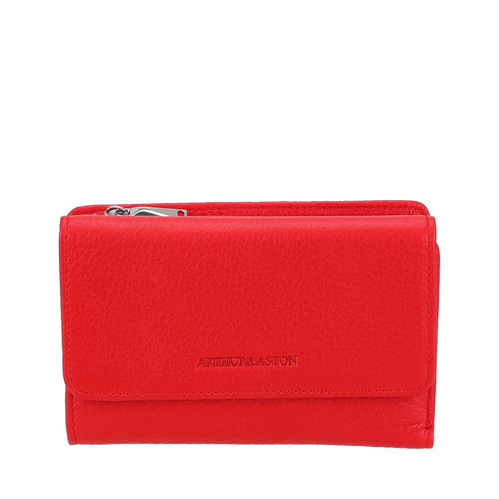 Portefeuille compact cuir Ange